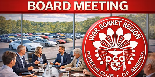 Board Meeting (ALL are welcome)