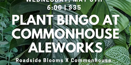 Plant Bingo At Commonhouse Aleworks 
