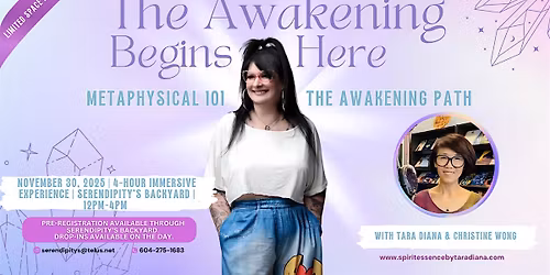 The Awakening Begins Here: Metaphysical 101