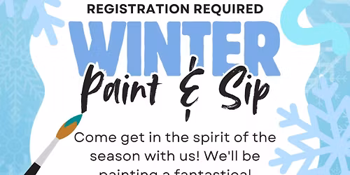 Winter Paint & Sip