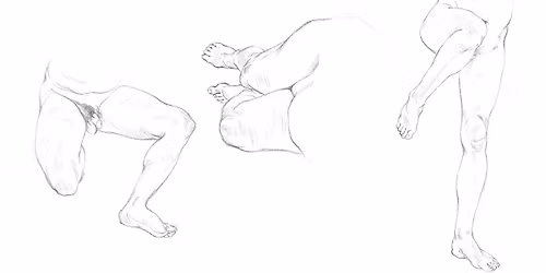 Tutored Life Drawing - The Legs and Feet