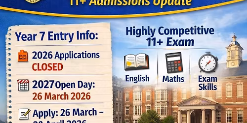 The Liverpool Blue Coat School - Open Day for Year 7 Admissions