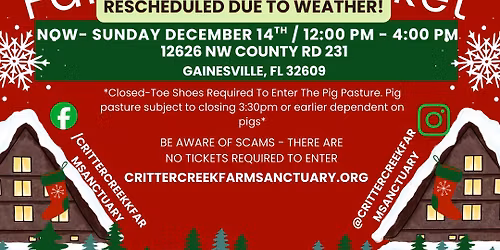 December Farmers Moo-ket, now December 14th!