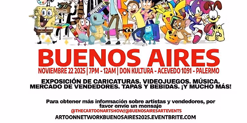ARTOON NETWORK: The Cartoon Art Show :  Buenos Aires