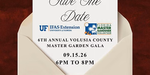 6th Annual Volusia County Master Gardener Volunteer Gala
