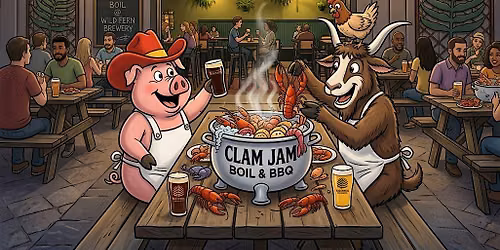 CLAM JAM SEAFOOD BOIL AT WILDFERN BREWING IN FRENCHTOWN NJ