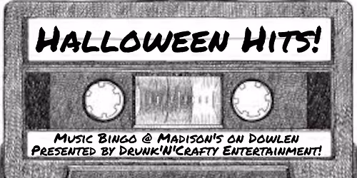 Music Bingo Night @ Madison's: Halloween Hits Edition!