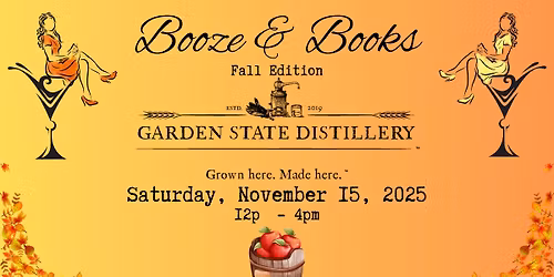 Booze & Books Fall Edition 2025