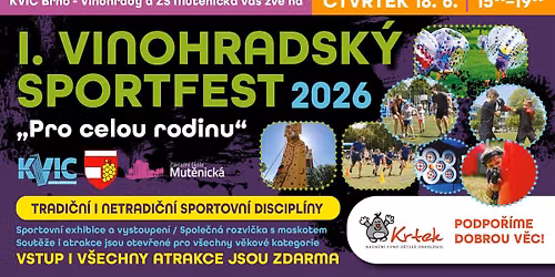 I. Vinohradsk\u00fd SportFest pro celou rodinu