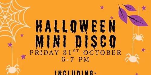 Kids Halloween Mini Disco
