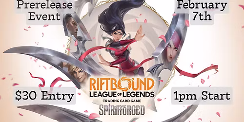 Riftbound - Spiritforged - Prerelease Event