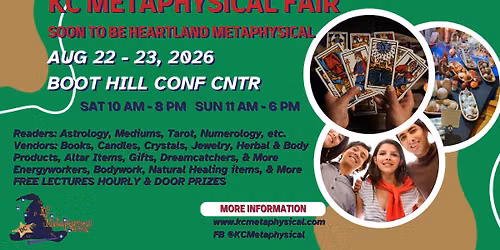 KC Metaphysical Fair - Dodge City 2026