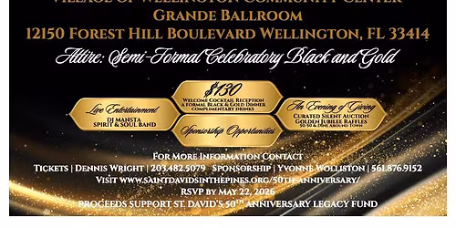 50th Anniversary Dinner Dance