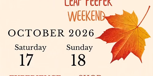 Leaf Peepers Art Show