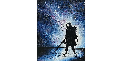 Cosmic Warrior - Paint and Sip in Houston | Classpop!\u2122