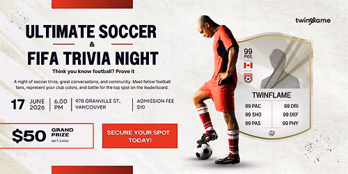 Ultimate FIFA Trivia Night