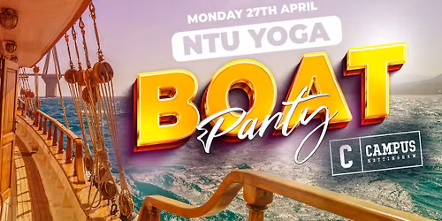 NTU Yoga Boat Party 2026