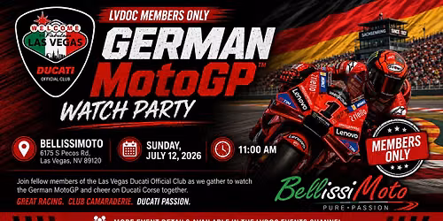 German MotoGP Watch Party 