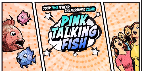 Pink Talking Fish in Plymouth, NH