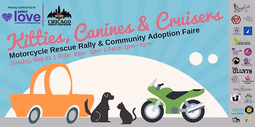 Kitties, Canines & Cruisers: Motorcycle Rescue Rally