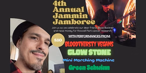 4th Annual Jammin Jamboree in Honor of Jesse Buckner to Raise Money for Roswell Park Cancer Research