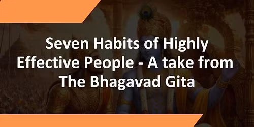 Seven Habits of Highly Effective People