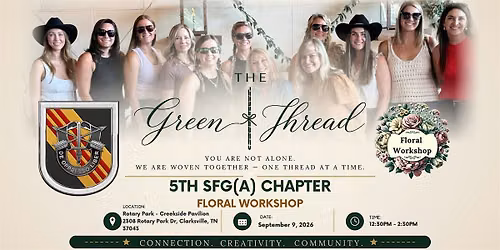 Green Thread | 5th SFG (A) Chapter \u2013 Floral Workshop