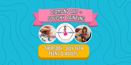 Thurs. 7\/16 @ 1:00PM: Printmaking @ Colors & Cocktails Art Camp Day 4!