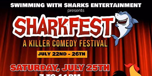 SHARKFEST COMEDY FESTIVAL @ FOUR CORNERS BREWING CO. | 7 TO 11PM