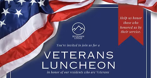 Veterans Luncheon at Bozeman Lodge