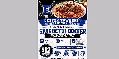 Field Hockey\u2019s Annual Spaghetti Dinner
