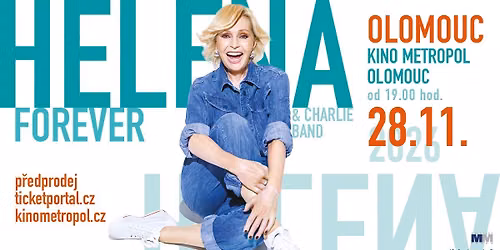 HELENA VONDR\u00c1\u010cKOV\u00c1 - tour Forever - OLOMOUC 28.11.2026 (CZ)