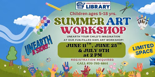 Summer Art Workshop (Registration Required)