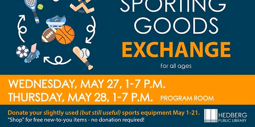 Sporting Goods Exchange (all ages)