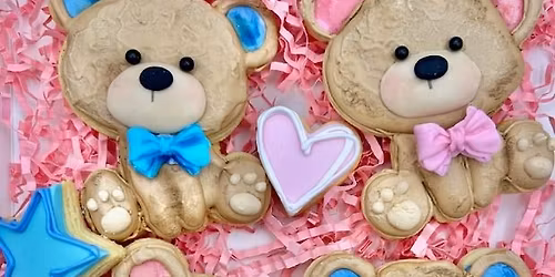 Teddy Bear Royal Icing Cookie Class