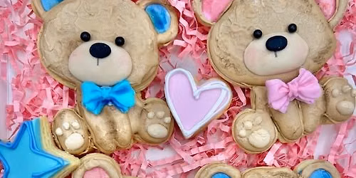 Teddy Bear Royal Icing Cookie Class