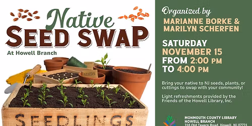 Native Seed & Plant Swap