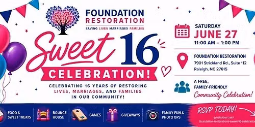 Foundation Restoration's Sweet 16 Celebration