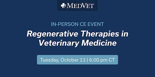 Regenerative Therapies in Veterinary Medicine