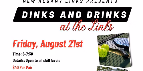Dinks & Drinks at the Links
