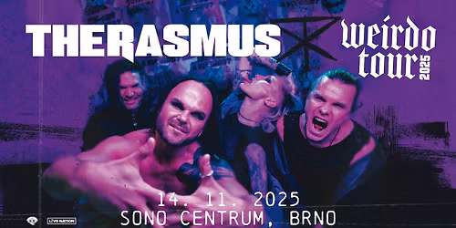 SOLD OUT: The Rasmus: Weirdo Tour 2025 | Brno