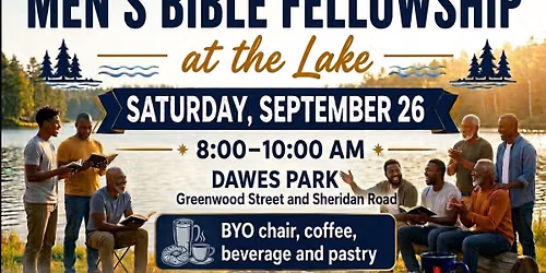 Men's Bible Fellowship at The Lake (Sept Edition)