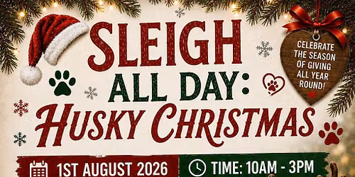 SLEIGH ALL DAY: HUSKY CHRISTMAS