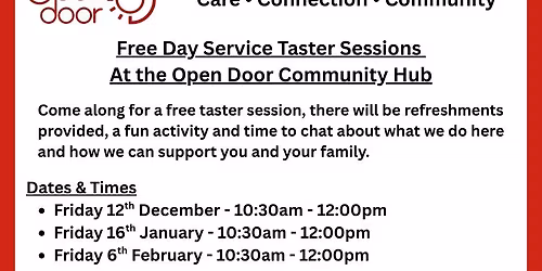 Day Service Taster Sessions