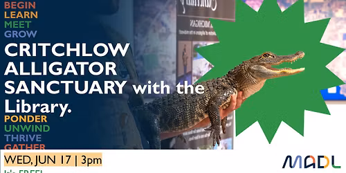 Summer Reading: Critchlow Alligator Sanctuary