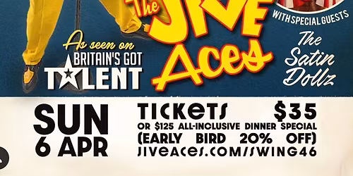 The Jive Aces at Cascade Lounge at Agua Caliente Casino Palm Springs