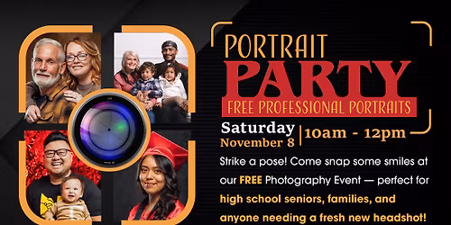 Free Portrait Party