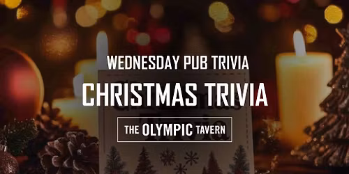 Wednesday Pub Trivia - Christmas Trivia + WHITE ELEPHANT EXCHANGE \ud83c\udf85\ud83d\udc18\ud83c\udf81