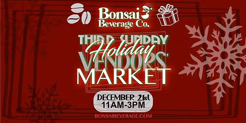 Third Sunday Holiday Market