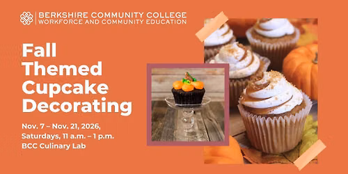 Fall-themed Cupcake Decorating | Community Education Workshop